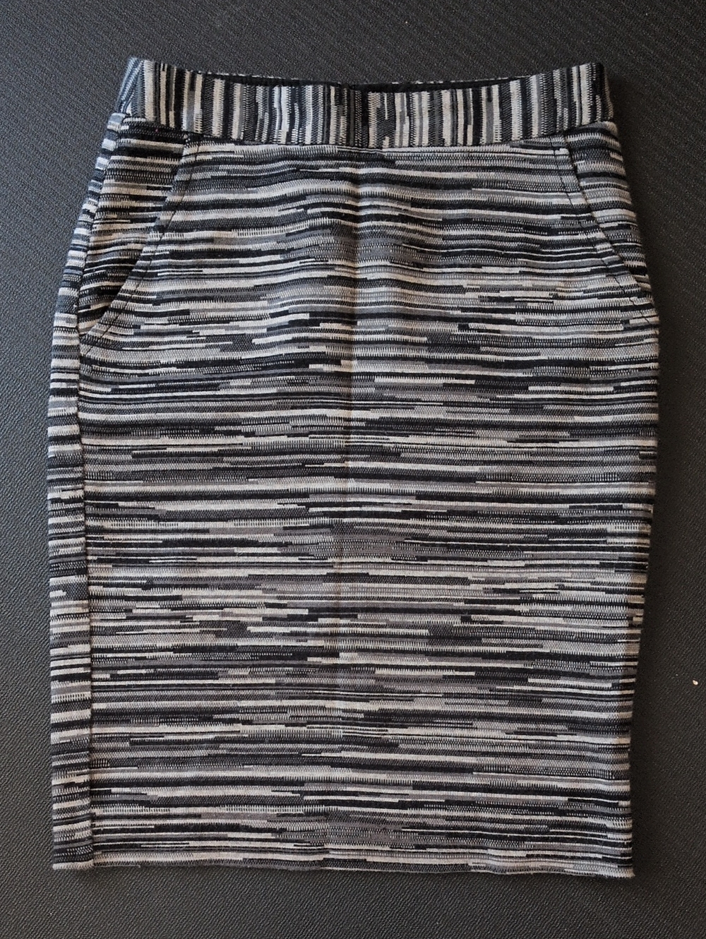 Space-dye Pencil Skirt